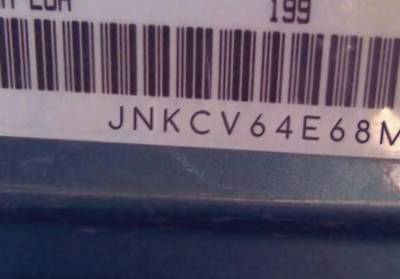 VIN prefix JNKCV64E68M1