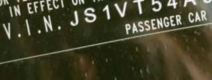 VIN prefix JS1VT54A5721