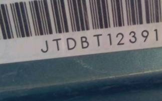 VIN prefix JTDBT1239101