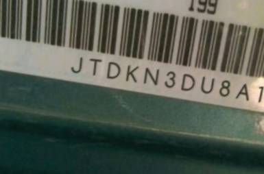 VIN prefix JTDKN3DU8A13