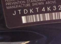 VIN prefix JTDKT4K32B53