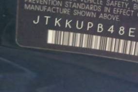 VIN prefix JTKKUPB48E10