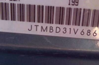 VIN prefix JTMBD31V6860