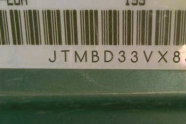 VIN prefix JTMBD33VX851