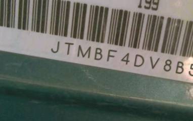 VIN prefix JTMBF4DV8B50