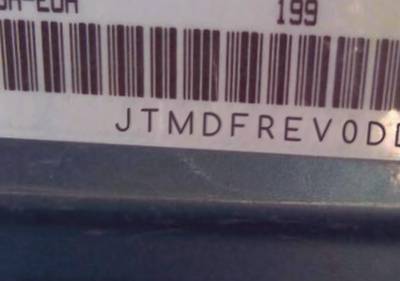 VIN prefix JTMDFREV0DD0