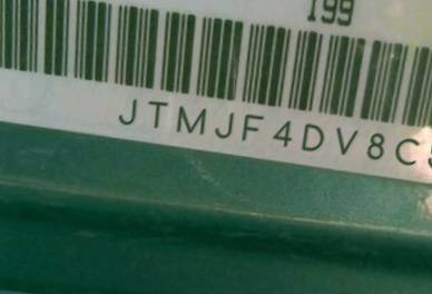VIN prefix JTMJF4DV8C50