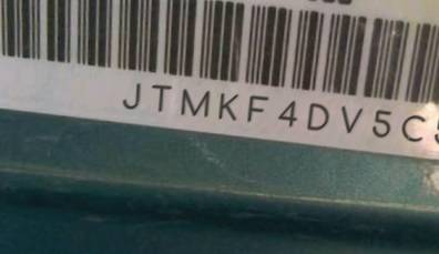 VIN prefix JTMKF4DV5C50
