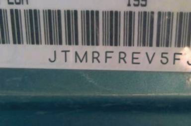 VIN prefix JTMRFREV5FJ0