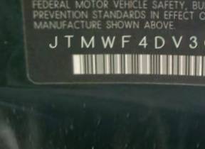 VIN prefix JTMWF4DV3C50