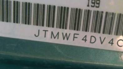 VIN prefix JTMWF4DV4C50