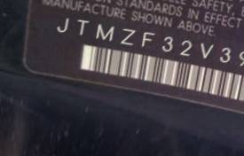 VIN prefix JTMZF32V39D0