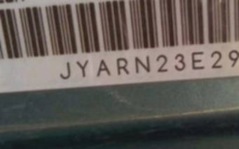 VIN prefix JYARN23E29A0