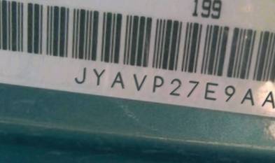 VIN prefix JYAVP27E9AA0