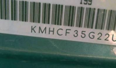 VIN prefix KMHCF35G22U2