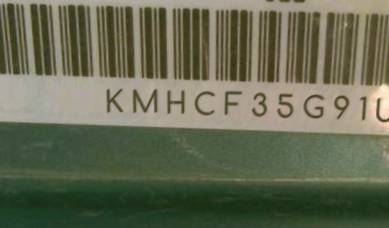 VIN prefix KMHCF35G91U1