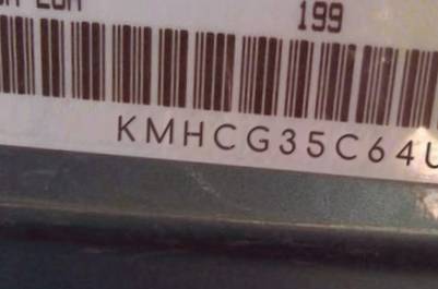 VIN prefix KMHCG35C64U3
