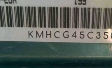 VIN prefix KMHCG45C35U5