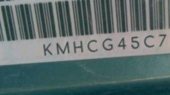 VIN prefix KMHCG45C72U4