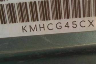 VIN prefix KMHCG45CX2U3
