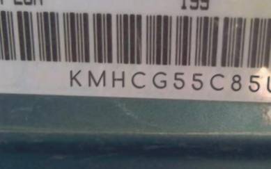 VIN prefix KMHCG55C85U2