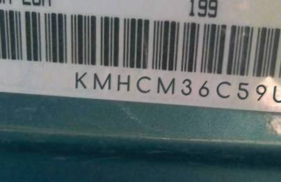 VIN prefix KMHCM36C59U1