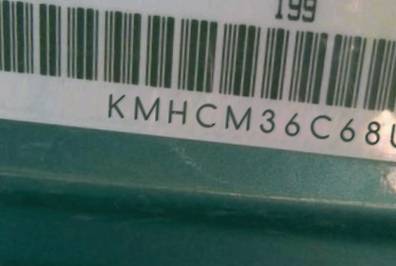 VIN prefix KMHCM36C68U1
