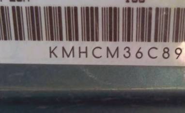 VIN prefix KMHCM36C89U1