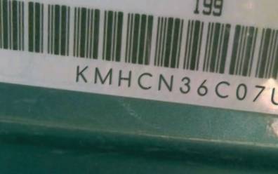 VIN prefix KMHCN36C07U0