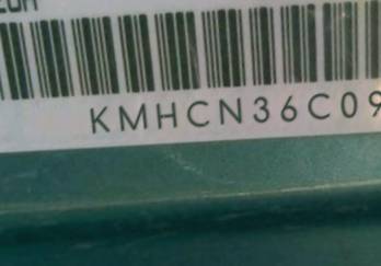 VIN prefix KMHCN36C09U1