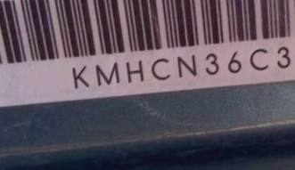 VIN prefix KMHCN36C39U1