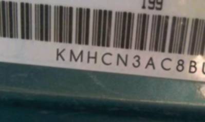 VIN prefix KMHCN3AC8BU1