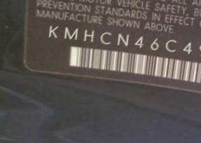 VIN prefix KMHCN46C49U3
