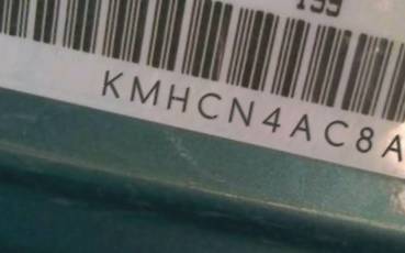VIN prefix KMHCN4AC8AU4