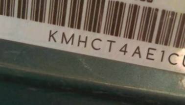 VIN prefix KMHCT4AE1CU2