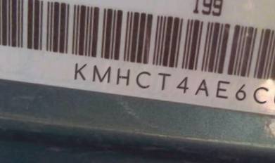 VIN prefix KMHCT4AE6CU1