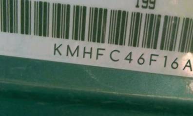 VIN prefix KMHFC46F16A1