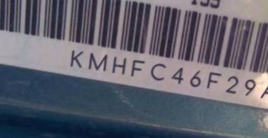 VIN prefix KMHFC46F29A3