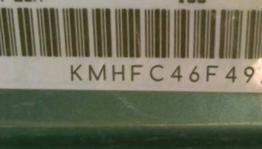 VIN prefix KMHFC46F49A4