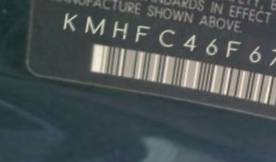 VIN prefix KMHFC46F67A2