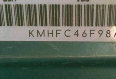 VIN prefix KMHFC46F98A3