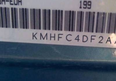 VIN prefix KMHFC4DF2AA5