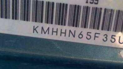 VIN prefix KMHHN65F35U1