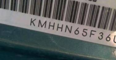 VIN prefix KMHHN65F36U2
