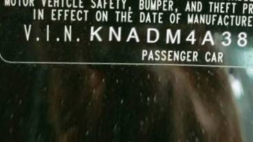 VIN prefix KNADM4A38D60