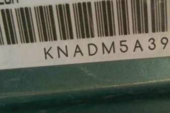 VIN prefix KNADM5A39D63