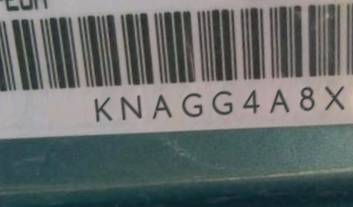 VIN prefix KNAGG4A8XA53