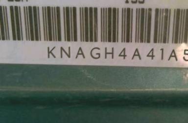 VIN prefix KNAGH4A41A53
