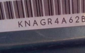 VIN prefix KNAGR4A62B50