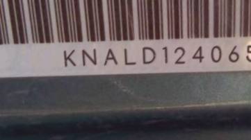 VIN prefix KNALD1240650